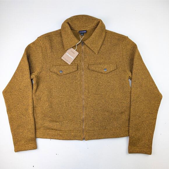 Patagonia Women's Medium Better Sweater Zippered Chore Jacket - Raptor Brown - Picture 1 of 8